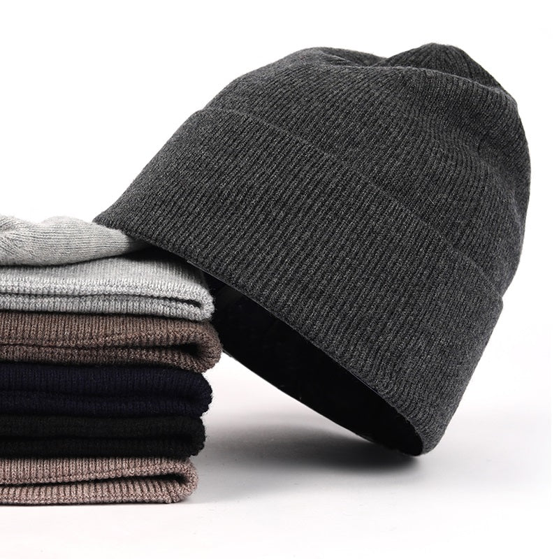 Knit Beanie Hat 3 Colour available.