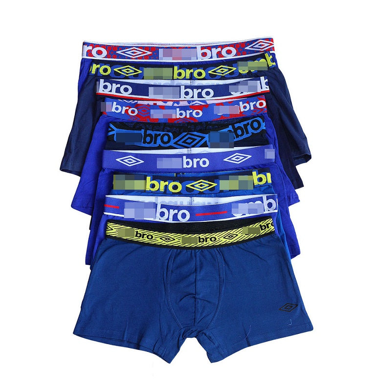 4 Pairs Men's Boxer Briefs Underwear Trunks