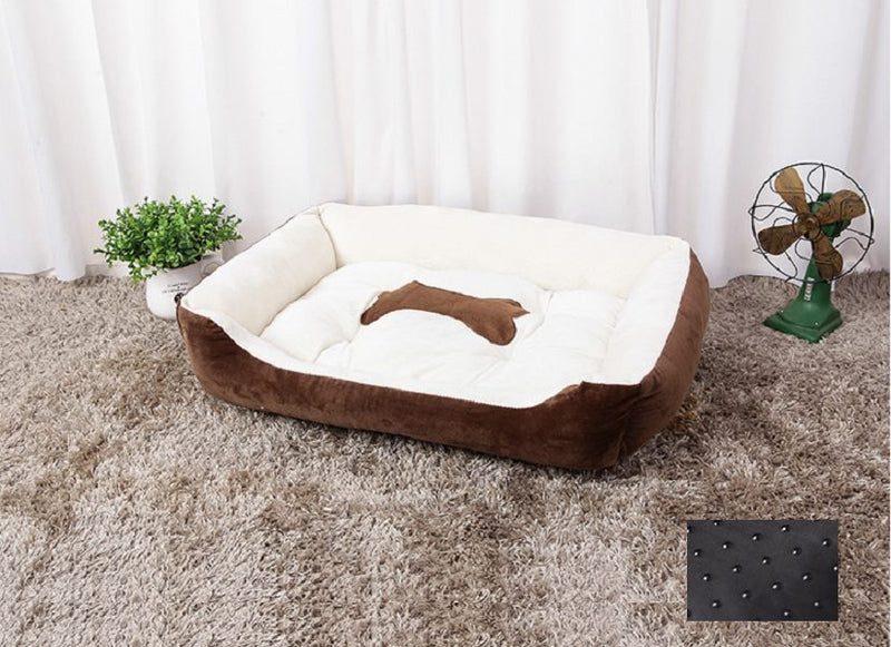 Soft Fleece Fabric Pet Bed