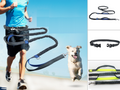 LONG Nylon Elastic Pet Dog Leash Lead Strap Rope Waist Belt For Walking Running