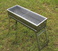 Folding Barbecue BBQ Charcoal Grill 62cm x 23cm High 46cm