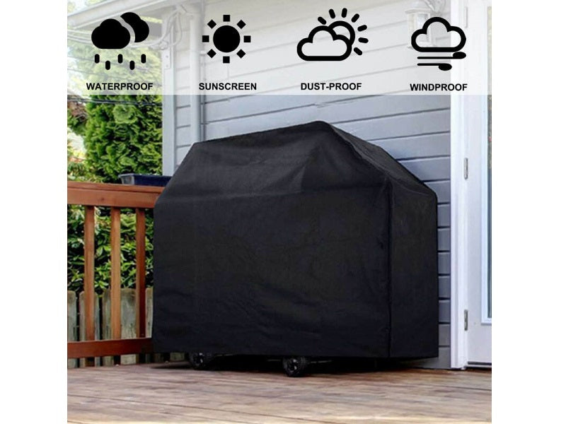 Large BBQ Cover Heavy Duty Waterproof Medium Barbecue Grill Outdoor Protector