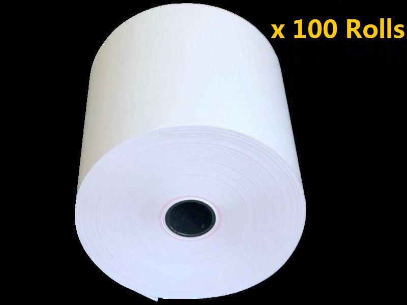 (100 Rolls) Thermal Eftpos Paper Roll  80X80MM