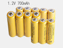 8Pcs 1.2V AA Rechargeable Battery 700mAh Rechargeable Ni-Cd Batteries