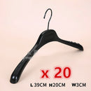 20 Pack Heavy Duty Hangers Plastic Capacity Swivel Hook Clothes Hanger