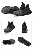 Steel Toe Work Shoes Safety Sneakers Industrial Shoes Lightweight Puncture Proof