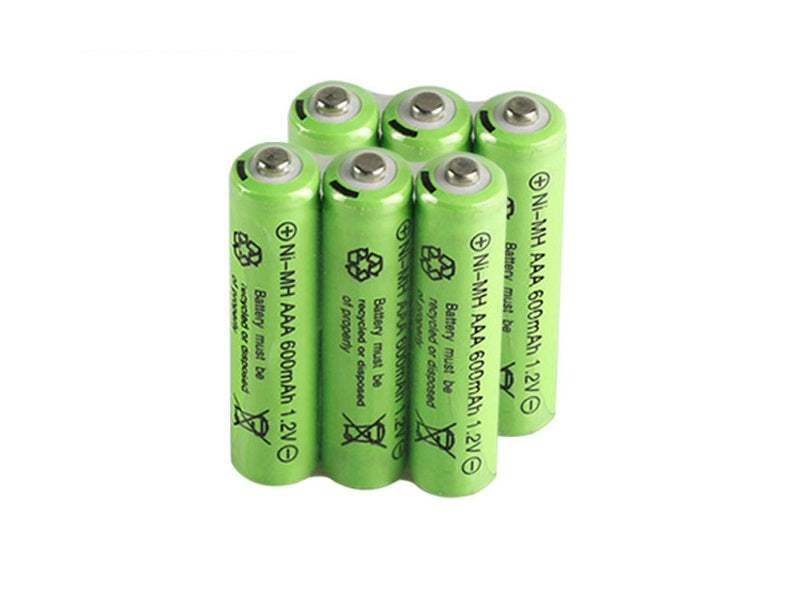 12Pcs 1.2V AAA Rechargeable Battery 600mAh Rechargeable Ni-MH Batteries