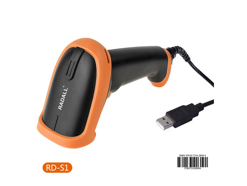 USB Wired Laser Barcode Scanner