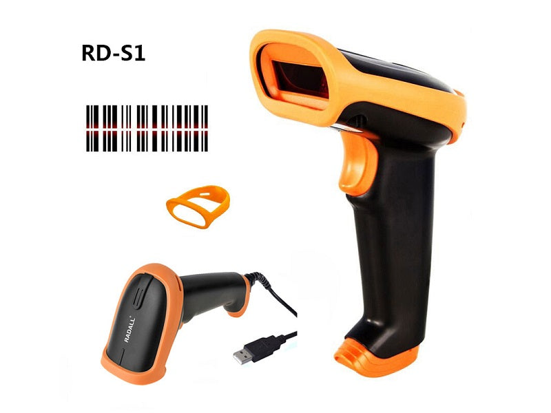 USB Wired Laser Barcode Scanner