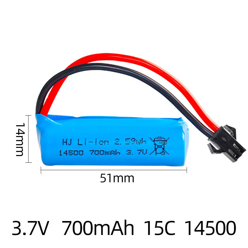 3.7V 700mAh Li-ion Rechargeable Battery for RC Car