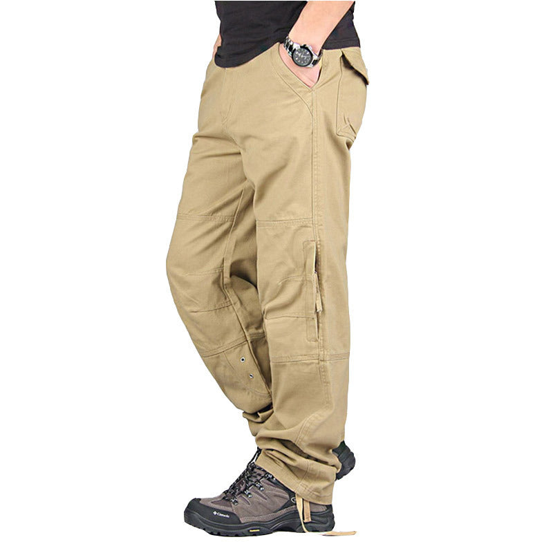 Men Multi-pocket Cargo Pants Size 32-40