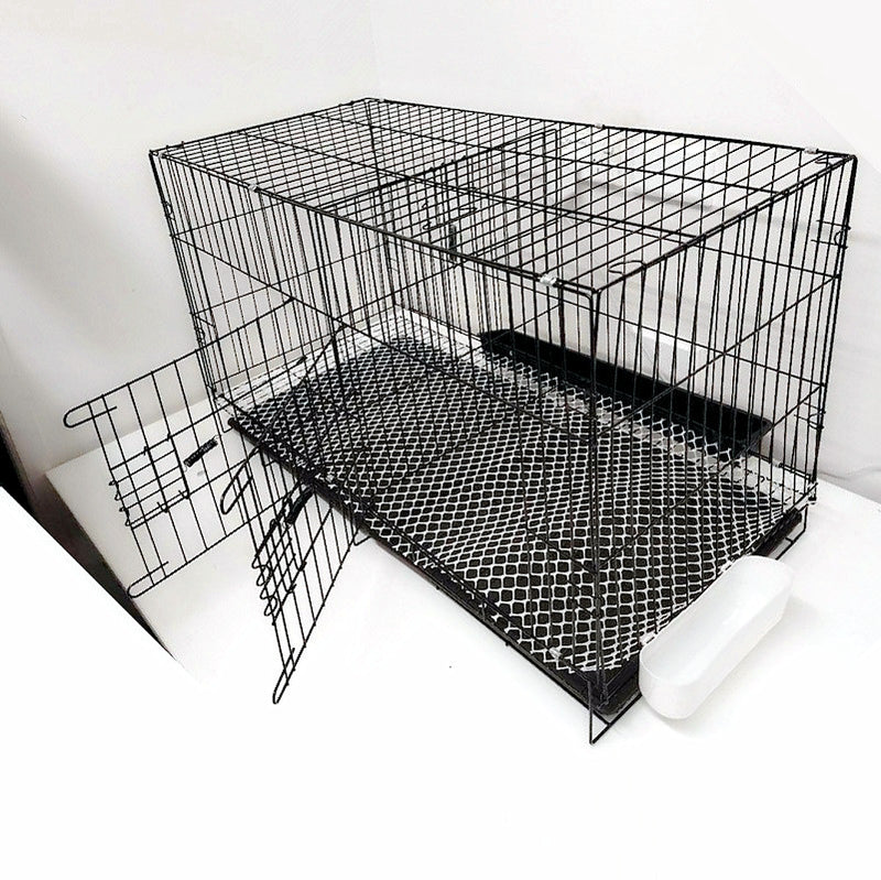 Chicken Coop 80CM Durable Collapsible Metal Cage