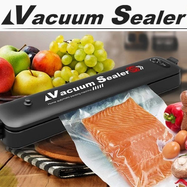 Food Vacuum Sealer Meat Packing Machine Sealing Automatic Saver Packer + 5 BAGS