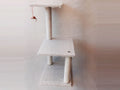 84CM 2 Levels Cat Tree Scratching Post with Mouse White