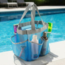 Quick Dry Shower Swimming Tote, Portable 7-Pocket Organizer