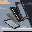 Rugged iPad 10.2 Case (7th/8th/9th Gen) – Shockproof Cover, Stand & Pencil Holder