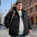 Men's Winter Jacket Black XL - 4XL