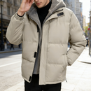 Men's Winter Jacket White S - 4XL