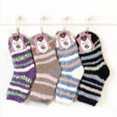 Soft & Warm Fleece Socks (12 pairs) Plush Slipper Sock Winter Fluffy Microfiber