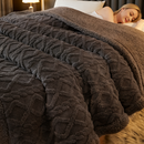 Thicken Flannel Fleece Blanket Soft Luxury Comfy Plush Winter Warm 180cm