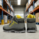 Steel Cap Safety Work Boots Industrial Puncture-Resistant Waterproof Shoes