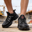 Steel Toe Work Shoes Safety Sneakers Industrial Shoes Lightweight Puncture Proof