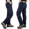 Cargo Pants Outdoor Solid Color Trousers Hiking Work Pants