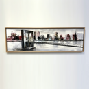 155*55cm Framed Modern Art Oil Canvas