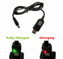 USB To 5.5mm x 2.1mm Plug Barrel Jack 4.2v/1a DC Power Supply Cord Cable