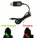 USB To 5.5mm x 2.1mm Plug Barrel Jack 12.6v/1A DC Power Supply Cord Cable