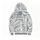 Fleece Lining Thermal Hood Jacket Size