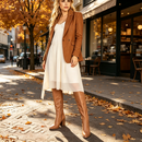 Clearance Real Leather High Heel Long Boots