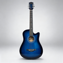 BLUE 38" Wooden Acoustic Guitar