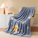 Throw Blankets for Couch & Bed Cozy Fuzzy Blanket Super Soft 200*230cm