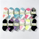Set of 36 pairs of dealonlinenz kids' ankle cushion socks for ages 4-6, featuring colorful, comfortable, and durable design.