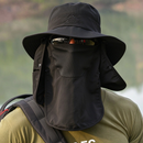 Dealonlinenz wide brim sun hat with UV protection, outdoor fishing and hiking bucket cap, lightweight and breathable for sun safety.