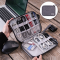 Travel Electronic Organizer Bag Portable Waterproof Cable Organizer Pouch