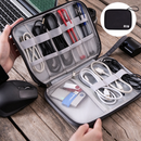 Portable waterproof USB data cable charging storage bag with zip organizer for phone pad and accessories from dealonlinenz.