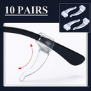Soft Silicone Anti Slip Glasses Ear Grips 10 Pairs