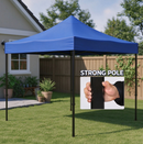Hexagonal outdoor gazebo with waterproof Oxford fabric, auto button frame, and sturdy poles for outdoor shade and shelter.