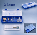 17 compartment fishing tackle box for lure, bait and hook storage by dealonlinenz