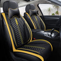 Car Seat Cover Faux Leather Cushion 5 Seater Full Set Front Rear Premium Quality