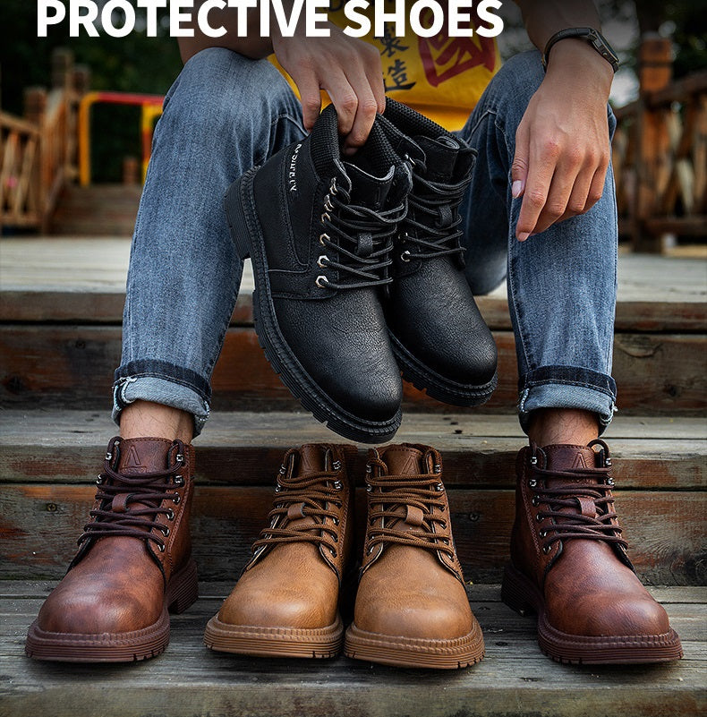 Women Steel Cap Work Shoes Safety Industrial Puncture Proof Construction 7-11