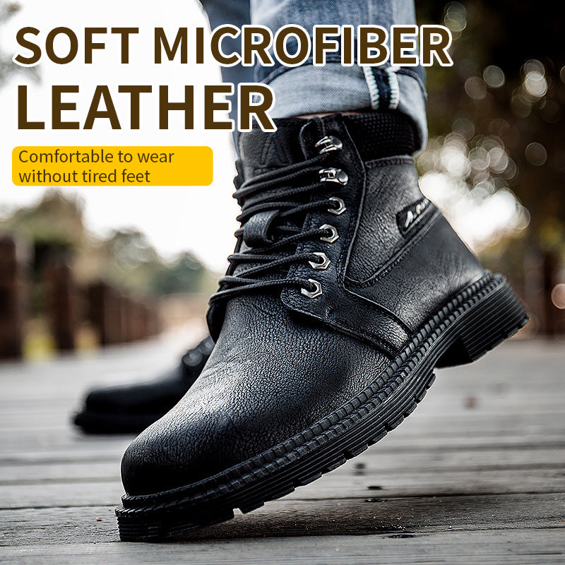 Women Steel Cap Work Shoes Safety Industrial Puncture Proof Construction 7-11