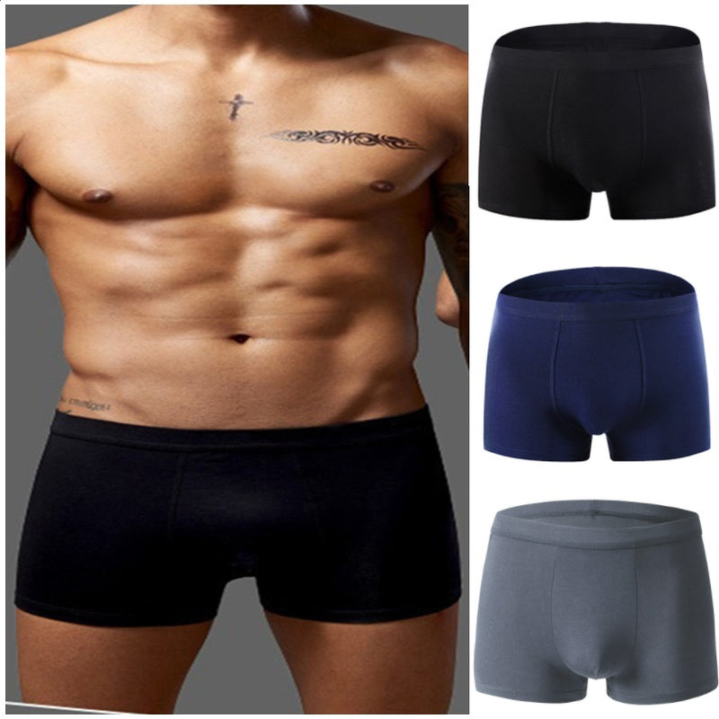 4pcs Men's Boxer Large Modal