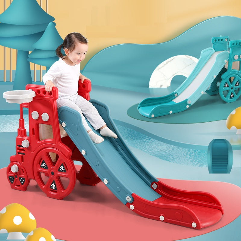 Kids Slide with Basket