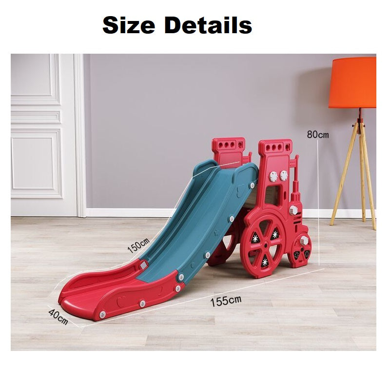 Kids Slide with Basket