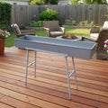 1 Meter Foldable Charcoal BBQ Stove Extra Thick and Durable Steel