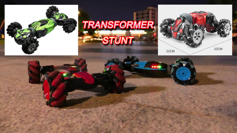 4WD Remote Control Stunt Car Transformer with Gesture Sensing