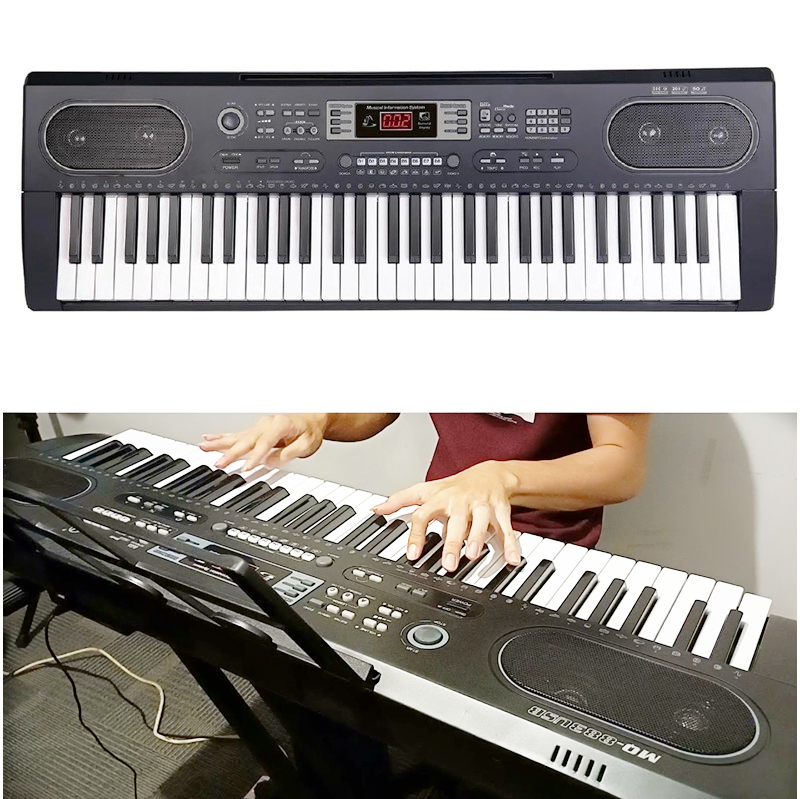 61 Keys Electronic KEYBOARD Piano with Microphone Piano
